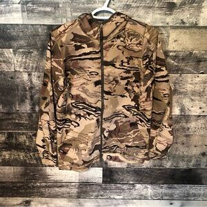 Under Armour Men’s Camo Full Zip Hoodie Ridge Reaper Camo Size Small